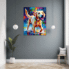 Friendly Labrador Retriever Hallway Demo