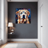Friendly Labrador Retriever Hallway Demo
