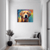 Friendly Labrador Retriever Hallway Demo