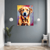 Friendly Labrador Retriever Hallway Demo