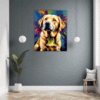 Friendly Labrador Retriever Hallway Demo