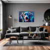 Friendly Labrador Retriever Living Room Demo