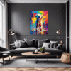 Friendly Labrador Retriever Living Room Demo