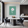Fuchsia Elegance Dining Room Demo
