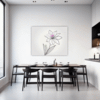 Fuchsia Elegance Dining Room Demo
