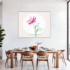 Fuchsia Elegance Dining Room Demo