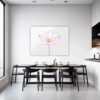Fuchsia Elegance Dining Room Demo