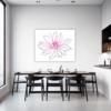 Fuchsia Elegance Dining Room Demo