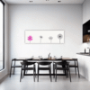 Fuchsia Elegance Dining Room Demo