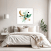 Geometric Flow Abstract Bedroom Demo