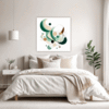 Geometric Flow Abstract Bedroom Demo