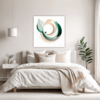 Geometric Flow Abstract Bedroom Demo