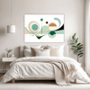 Geometric Flow Abstract Bedroom Demo