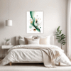 Geometric Flow Abstract Bedroom Demo