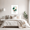 Geometric Flow Abstract Bedroom Demo