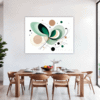 Geometric Flow Abstract Dining Room Demo