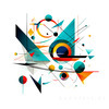 Geometric Shapes Abstract Printable Wall Art