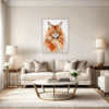 Ginger Maine Coon Living Room Demo