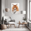 Ginger Maine Coon Living Room Demo
