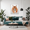 Ginger Maine Coon Living Room Demo