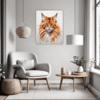 Ginger Maine Coon Living Room Demo