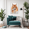 Ginger Maine Coon Living Room Demo