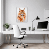 Ginger Maine Coon Office Demo