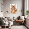 Ginger Maine Coon Office Demo
