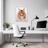 Ginger Maine Coon Office Demo
