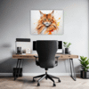 Ginger Maine Coon Office Demo