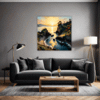 Golden Cove Sunrise Living Room Demo