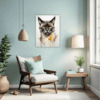 Golden-Eyed Burmese Living Room Demo