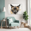Golden-Eyed Burmese Living Room Demo