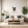 Golden-Eyed Burmese Living Room Demo