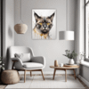 Golden-Eyed Burmese Living Room Demo