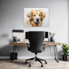 Golden Retriever Artwork Office Demo