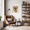 Golden Retriever Artwork Office Demo