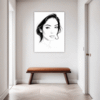 Graceful Female Portrait Hallway Demo