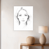Graceful Female Portrait Hallway Demo