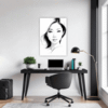 Graceful Female Portrait Office Demo