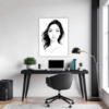 Graceful Female Portrait Office Demo