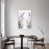 Graceful Lavender Sprigs Dining Room Demo