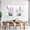 Graceful Lavender Sprigs Dining Room Demo