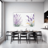 Graceful Lavender Sprigs Dining Room Demo