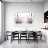 Graceful Lavender Sprigs Dining Room Demo