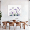 Graceful Lavender Sprigs Dining Room Demo