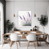 Graceful Lavender Sprigs Dining Room Demo