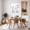 Graceful Lavender Sprigs Dining Room Demo