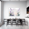 Graceful Lavender Sprigs Dining Room Demo