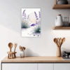 Graceful Lavender Sprigs Kitchen Demo